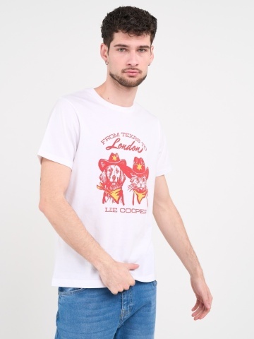 Lee Cooper - Tricou barbat cu maneca scurta si imprimeu - Img 7