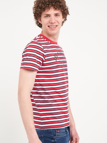 Lee Cooper - Tricou barbat cu model in dungi - Img 5
