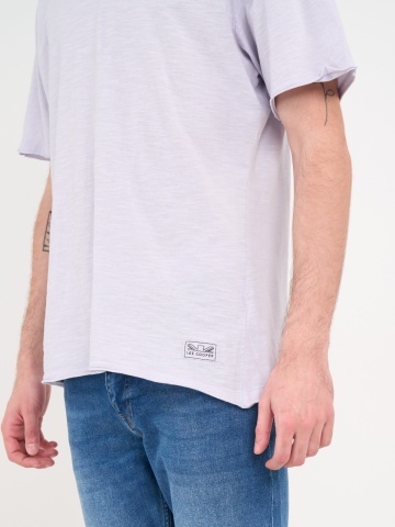 Lee Cooper - Tricou barbat de culoare uniforma cu detalii - Img 2