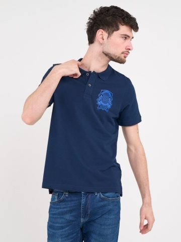 Lee Cooper - Tricou barbat polo cu imprimeu logo - Img 7