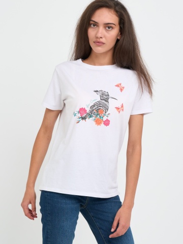 Lee Cooper - Tricou dama cu imprimeu grafic - Img 3