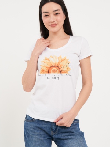 Lee Cooper - Tricou dama cu imprimeu
