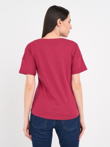 Lee Cooper - Tricou dama cu maneca scurta si detalii - Img 3