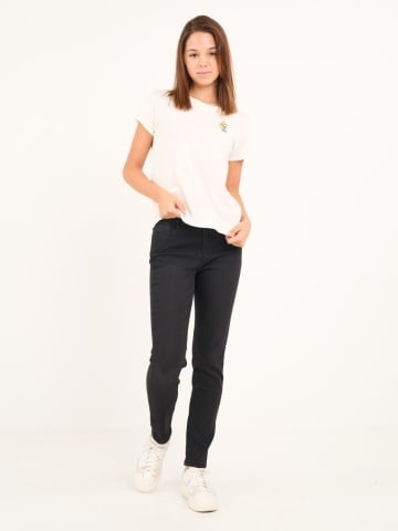 Timeout - Blugi dama skinny de culoare inchisa - Img 9