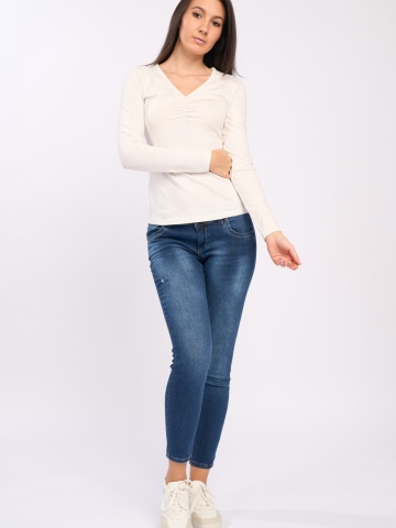 Timeout - Bluza dama de nuanta uniforma - Img 7
