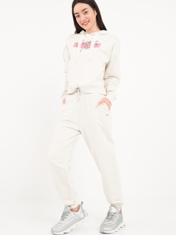 Timeout - Pantaloni sport dama cu buzunare si logo - Img 2