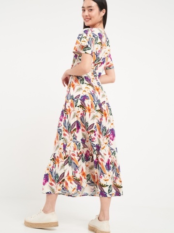 Timeout - Rochie dama cu imprimeu floral - Img 6
