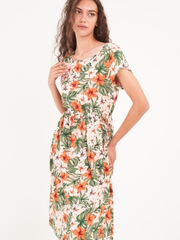 Timeout - Rochie dama cu imprimeu floral