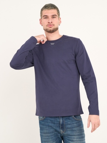 Timeout - Tricou barbat cu maneca lunga si detalii logo