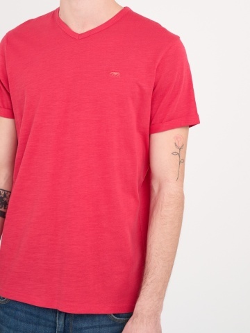 Timeout - Tricou barbat cu maneca scurta de culoare uniforma - Img 4