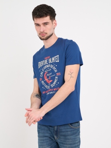 Timeout - Tricou barbat cu maneca scurta si imprimeu grafic - Img 7