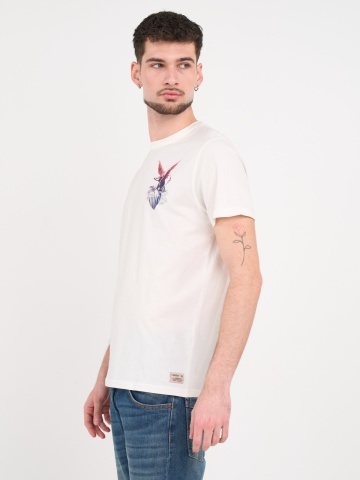 Timeout - Tricou barbat cu maneca scurta si imprimeu logo - Img 4