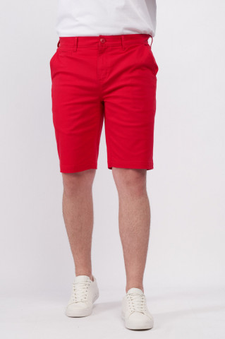 Kenvelo - Bermuda barbat de culoare uniforma cu buzunare oblice