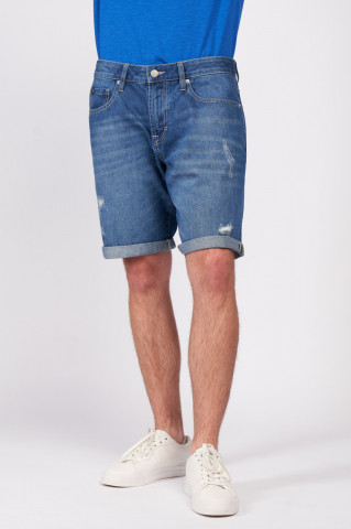 Kenvelo - Bermuda barbat din denim cu buzunare