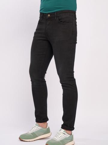 Kenvelo - Blugi barbat superslim de culoare inchisa - Img 4
