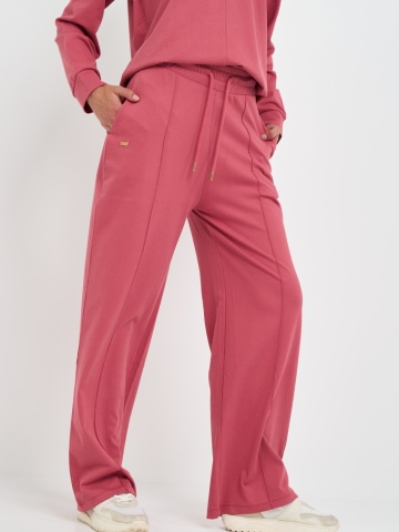 Kenvelo - Pantaloni sport dama lejeri de culoare uniforma - Img 4