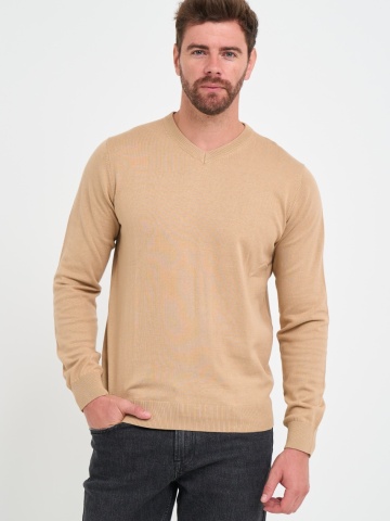 Kenvelo - Pulover barbat de culoare uniforma