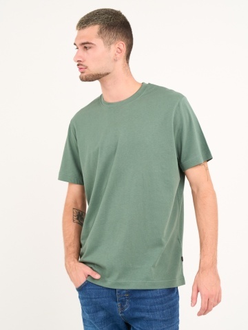 Kenvelo - Tricou barbat cu maneca scurta de culoare uniforma