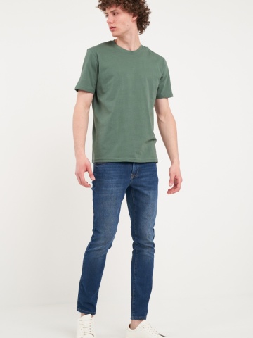 Kenvelo - Tricou barbat de culoare uniforma - Img 2