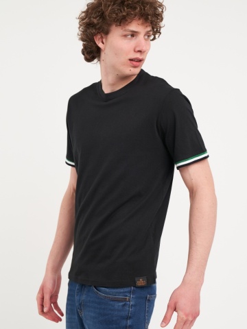 Kenvelo - Tricou barbat deculoare uniforma cu logo - Img 4