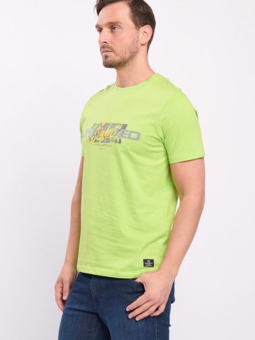 Kenvelo - Tricou cu maneca scurta barbat si imprimeu text - Img 6