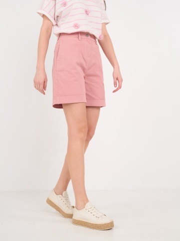 Lee Cooper - Bermude dama de culoare uniforma - Img 6
