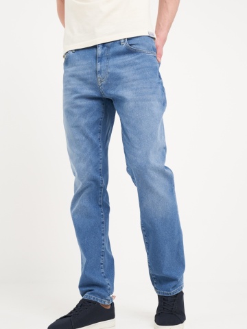 Lee Cooper - Blugi barbat regular cu aspect decolorat