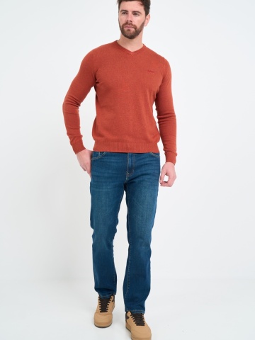 Lee Cooper - Blugi barbat regular fit cu aspect decolorat - Img 7