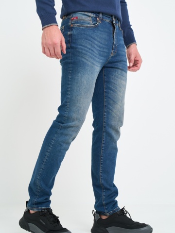 Lee Cooper - Blugi barbat slim cu aspect decolorat - Img 6
