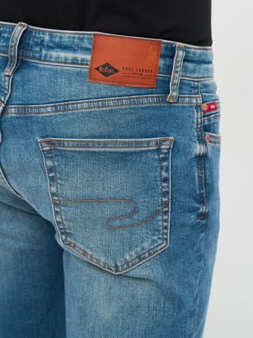 Lee Cooper - Blugi barbat slim cu aspect decolorat - Img 4