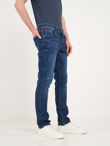 Lee Cooper - Blugi barbat slim cu aspect usor decolorat - Img 5