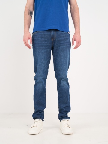 Lee Cooper - Blugi barbat slim cu aspect usor decolorat