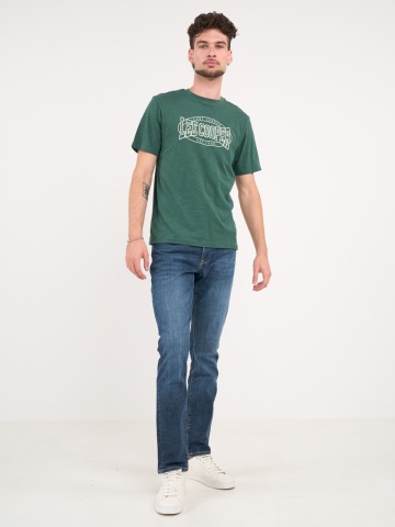 Lee Cooper - Blugi barbat slim cu aspect usor decolorat - Img 9