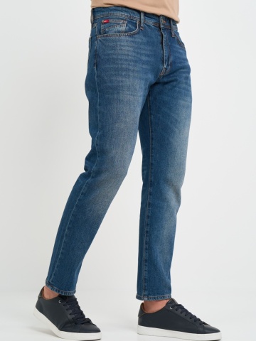 Lee Cooper - Blugi barbat straight aspect usor decolorat - Img 6