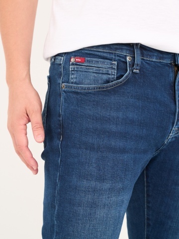 Lee Cooper - Blugi barbat straight cu aspect decolorat - Img 2