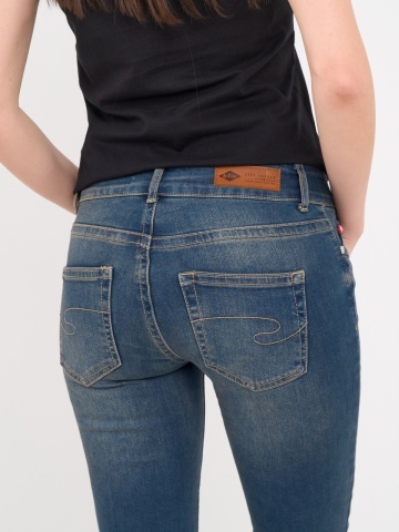 Lee Cooper - Blugi dama bootcut cu aspect decolorat - Img 3