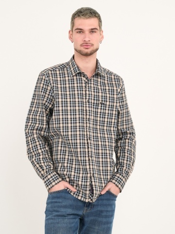 Lee Cooper - Camasa barbat cu maneca lunga si carouri