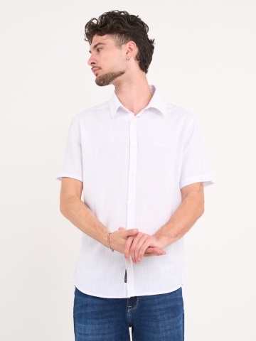 Lee Cooper - Camasa barbat cu maneca scurta regular de culoare uniforma - Img 6