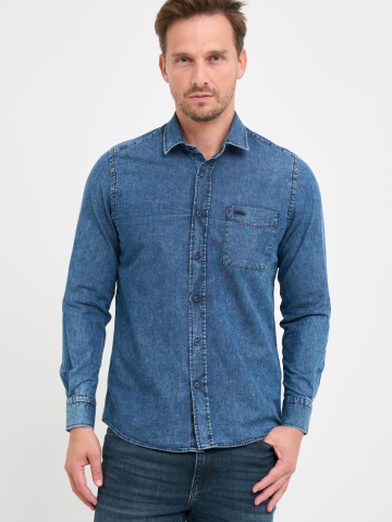 Lee Cooper - Camasa barbat regular cu un buzunar