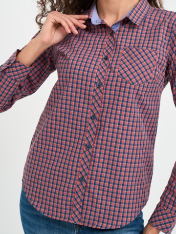 Lee Cooper - Camasa dama cu model in carouri mici - Img 4