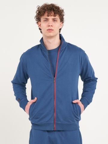 Lee Cooper - Hanorac barbat cu fermoar si logo