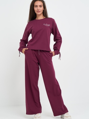 Lee Cooper - Hanorac dama cu logo aplicat - Img 10