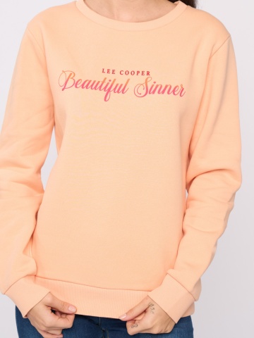 Lee Cooper - Hanorac dama cu mesaj si logo - Img 3