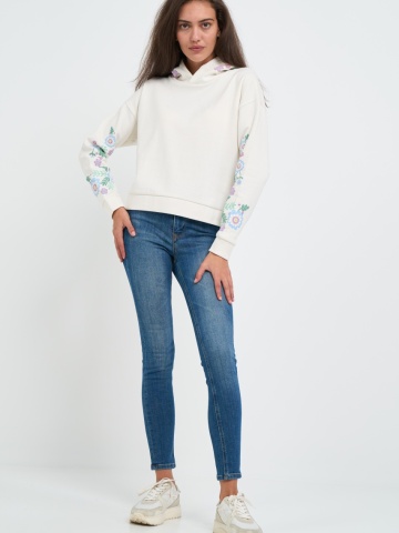 Lee Cooper - Hanorac dama cu model floral - Img 9