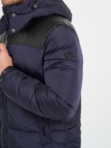 Lee Cooper - Jacheta barbat cu gluga si buzunare laterale - Img 2