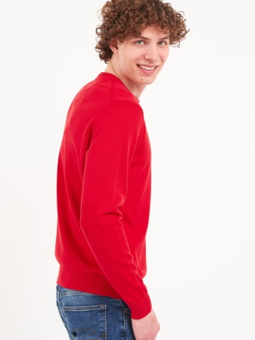 Lee Cooper - Pulover barbat de culoare uniforma - Img 2
