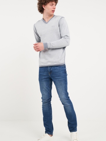 Lee Cooper - Pulover barbat de culoare uniforma - Img 5