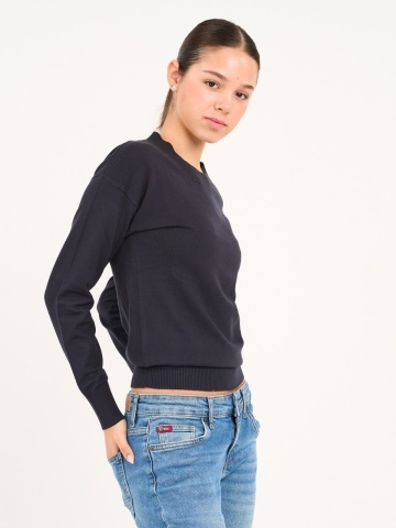 Lee Cooper - Pulover dama de culoare uniforma - Img 5