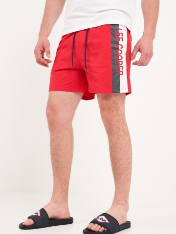Lee Cooper - Sort de baie barbat cu buzunare si logo