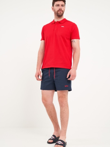Lee Cooper - Sort de baie barbat de culoare uniforma cu logo - Img 6